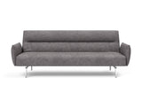 Jillis sovesofa med armlæn i 282 Avella Warm Grey, set forfra