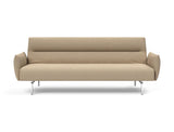 Jillis sovesofa med armlæn i 587 Phobos Mocha, set forfra