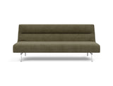 Jillis sovesofa i 316 Cordufine Pine Green, set forfra