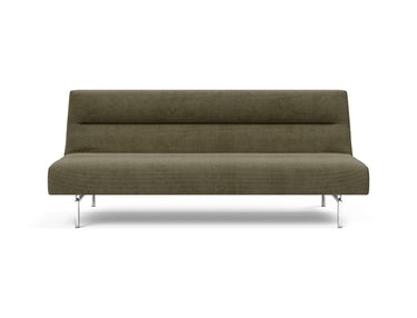 Jillis sovesofa i 316 Cordufine Pine Green, set forfra