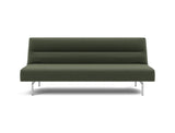 Jillis sovesofa i 413 Esina Olive Green, set forfra