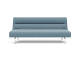 Jillis sovesofa i 525 Mixed Dance Light Blue, set forfra