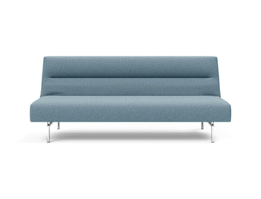 Jillis sovesofa i 525 Mixed Dance Light Blue, set forfra