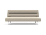 Jillis sovesofa i 539 Bouclé Beige, set forfra