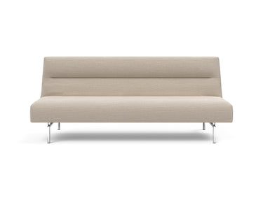 Jillis sovesofa i 612 Blida Sand Grey, set forfra