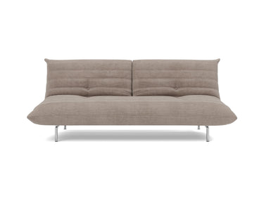 Mikunjo sovesofa i 318 Cordufine Beige, set forfra