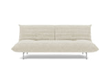 Mikunjo sovesofa i 357 Taura Off White, set forfra