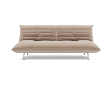 Mikunjo sovesofa i 417 Esina Mocha, set forfra
