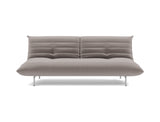 Mikunjo sovesofa i 418 Esina Truffle, set forfra