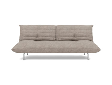 Mikunjo sovesofa i 472 Yuveno Warm Grey, set forfra