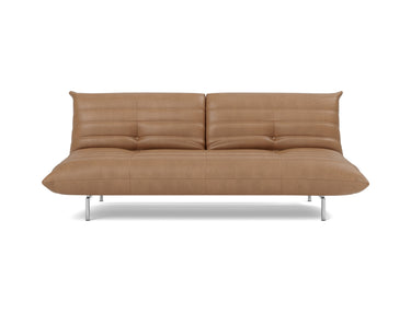 Mikunjo sovesofa i 551 Faunal Brown, set forfra