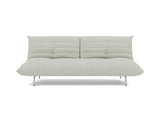 Mikunjo sovesofa i 888 Mozart Slate Brown, set forfra