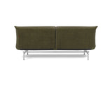 Mikunjo sovesofa i 316 Cordufine Pine Green, set bagfra