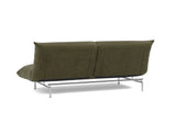Mikunjo sovesofa i 316 Cordufine Pine Green, set skråt bagfra