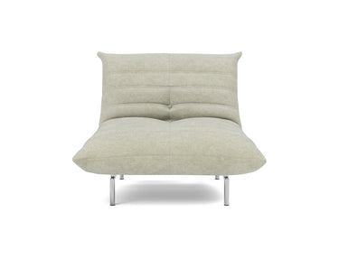 Mikunjo stol i 280 Avella Sand, set forfra
