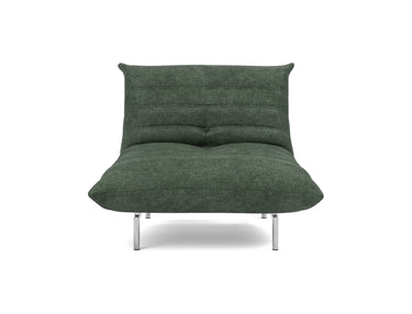 Mikunjo stol i 281 Avella Pine Green, set forfra
