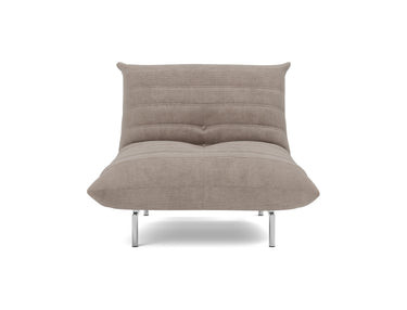 Mikunjo stol i 318 Cordufine Beige, set forfra