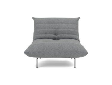Mikunjo stol i 320 Corocco Shadow Grey, set forfra