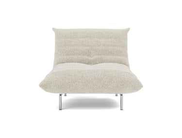 Mikunjo stol i 357 Taura Off White, set forfra