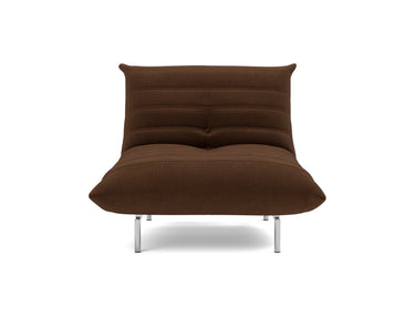 Mikunjo stol i 359 Taura Cappuccino, set forfra