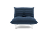 Mikunjo stol i 414 Esina Indigo Blue, set forfra