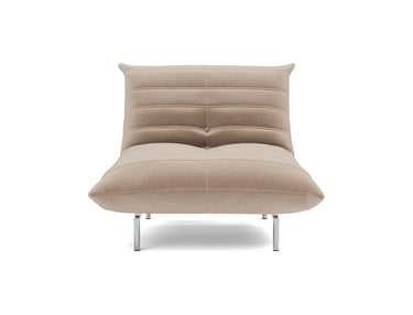 Mikunjo stol i 417 Esina Mocha, set forfra