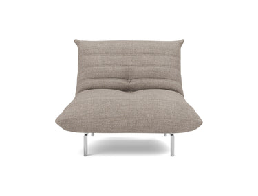 Mikunjo stol i 472 Yuveno Warm Grey, set forfra