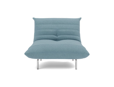 Mikunjo stol i 525 Mixed Dance Light Blue, set forfra