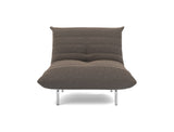 Mikunjo stol i 530 Bouclé Taupe, set forfra