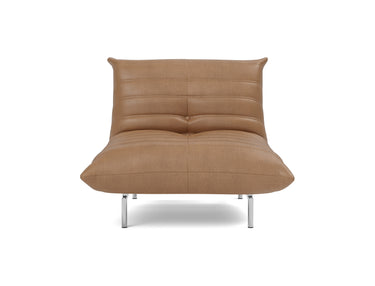 Mikunjo stol i 551 Faunal Brown, set forfra