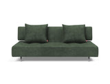 Long Horn D.E.L sovesofa i 281 Avella Pine Green, set forfra