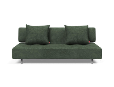 Long Horn D.E.L sovesofa i 281 Avella Pine Green, set forfra