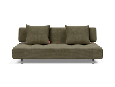 Long Horn D.E.L sovesofa i 316 Cordufine Pine Green, set forfra