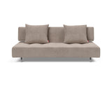 Long Horn D.E.L sovesofa i 318 Cordufine Beige, set forfra