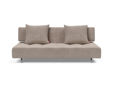 Long Horn D.E.L sovesofa i 318 Cordufine Beige, set forfra