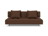 Long Horn D.E.L sovesofa i 359 Taura Cappuccino, set forfra