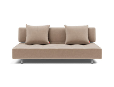 Long Horn D.E.L sovesofa i 417 Esina Mocha, set forfra