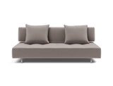 Long Horn D.E.L sovesofa i 418 Esina Truffle, set forfra