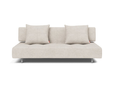 Long Horn D.E.L sovesofa i 470 Yuveno Natural, set forfra