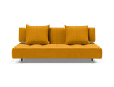 Long Horn D.E.L sovesofa i 507 Elegance Burned Curry, set forfra