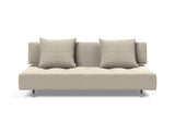 Long Horn D.E.L sovesofa i 539 Bouclé Beige, set forfra