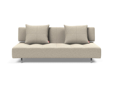 Long Horn D.E.L sovesofa i 539 Bouclé Beige, set forfra