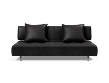 Long Horn D.E.L sovesofa i 550 Faunal Black, set forfra