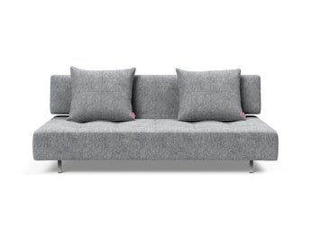Long Horn D.E.L sovesofa i 565 Twist Granite, set forfra