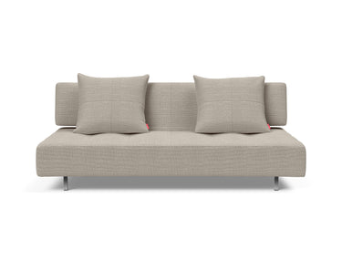 Long Horn D.E.L sovesofa i 579 Kenya Gravel, set forfra