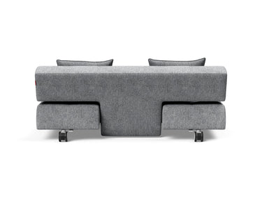 Long Horn D.E.L sovesofa i 565 Twist Granite, set bagfra