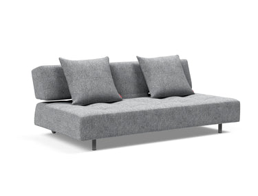 Long Horn D.E.L sovesofa i 565 Twist Granite, set skråt forfra