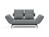 Ghia Laser daybed i 320 Corocco Shadow Grey, set forfra
