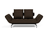 Ghia Laser daybed i 358 Taura Chocco, set forfra