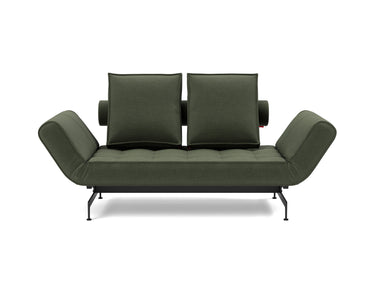 Ghia Laser daybed i 413 Esina Olive Green, set forfra